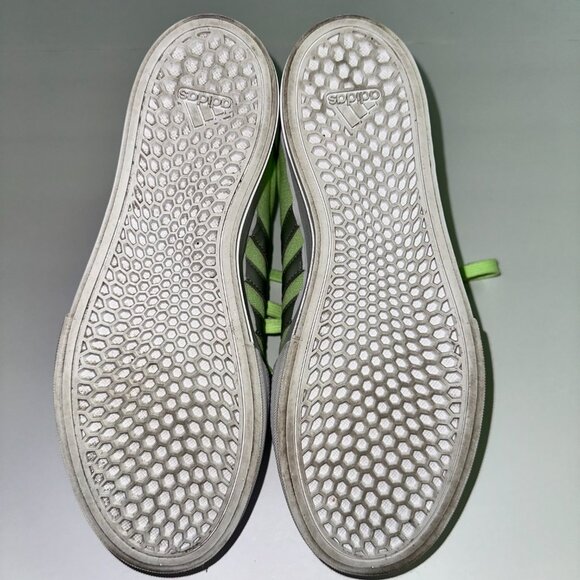 WOMENS SIZE 7.5 NEON GREEN ADIDAS PLATFORM SHOE - Picture 7 of 9